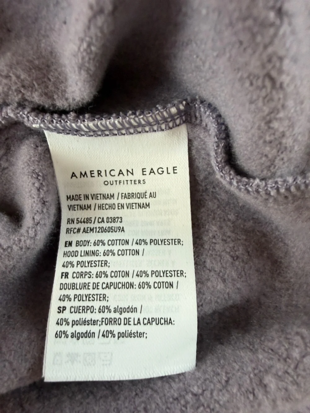 American Eagle Ahhh-mazingly Soft Jegging Fit Animal Print Hoodie Small